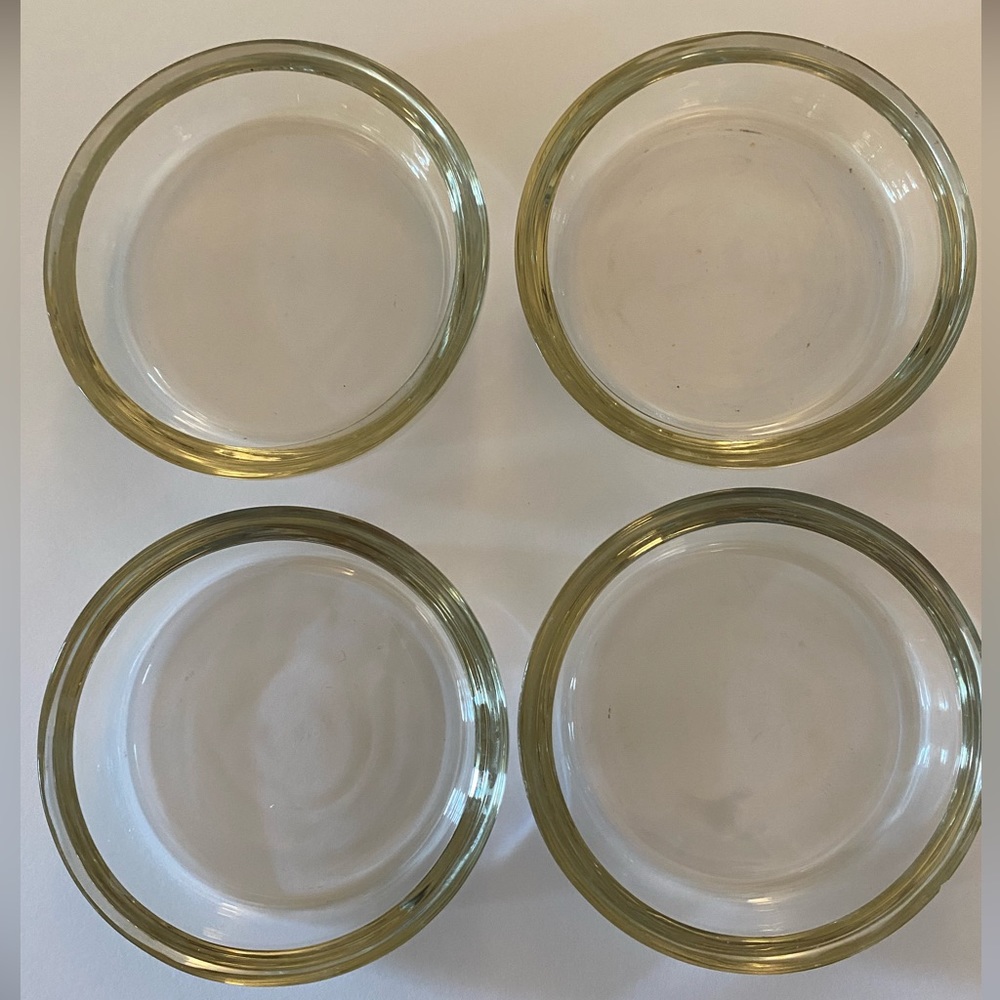 Vintage Glass Coasters